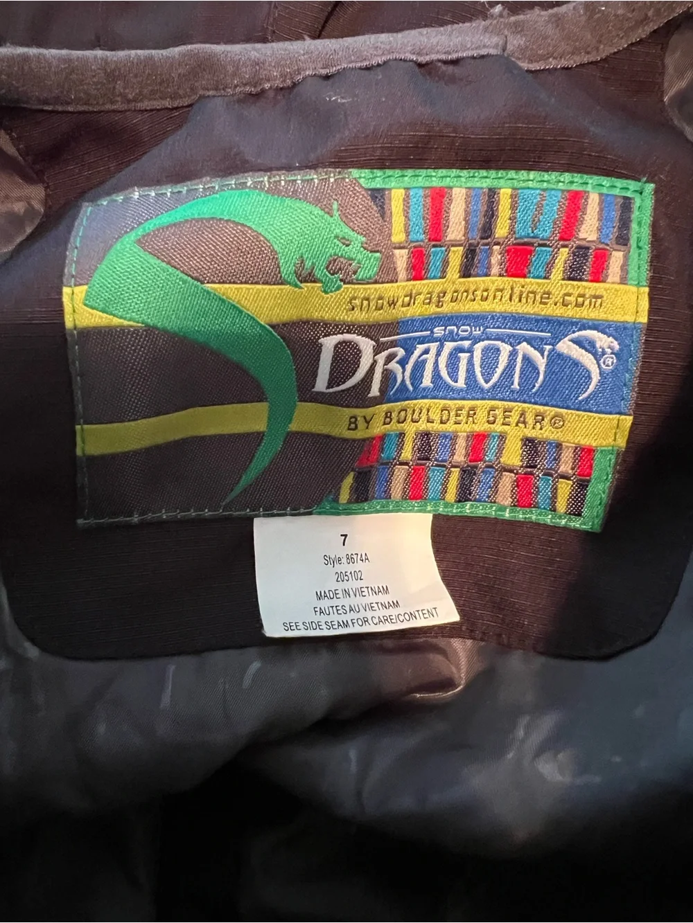 Boulder Gear snow dragons